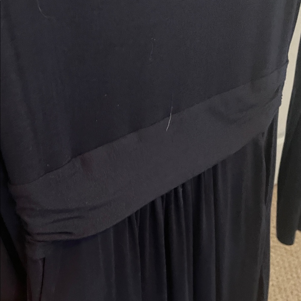 Boden Women's Elegant Long Sleeve Black Dress - Picture 3 of 5